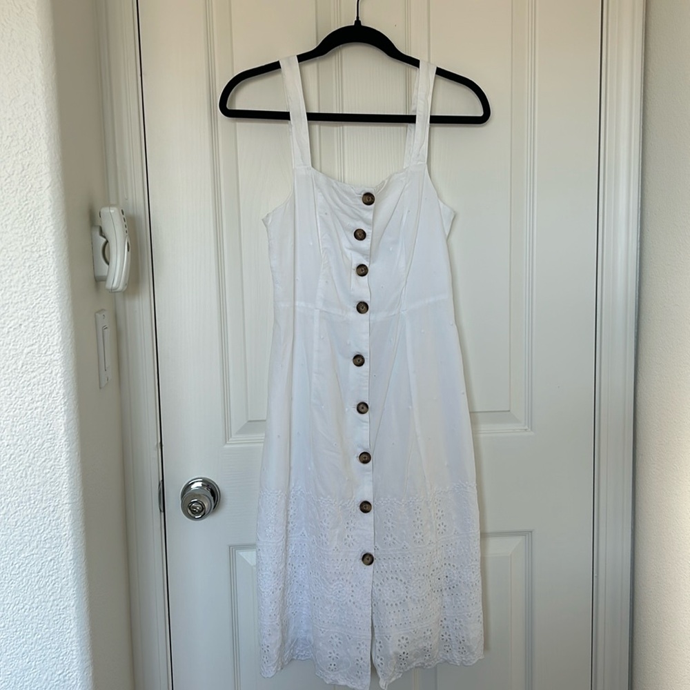 Gap Cotton Eyelet Sundress - Like New!